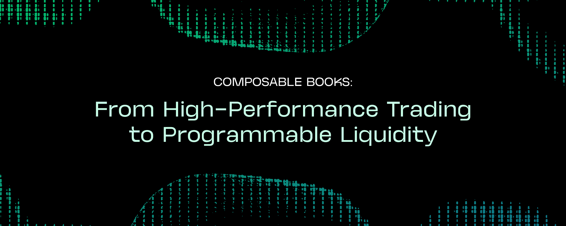 Composable Books: From High-Performance Trading to Programmable Liquidity